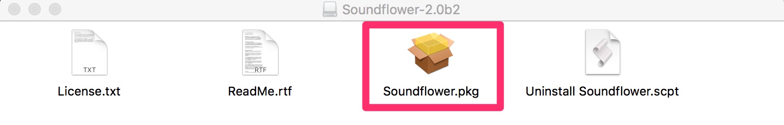 soundflower pkg